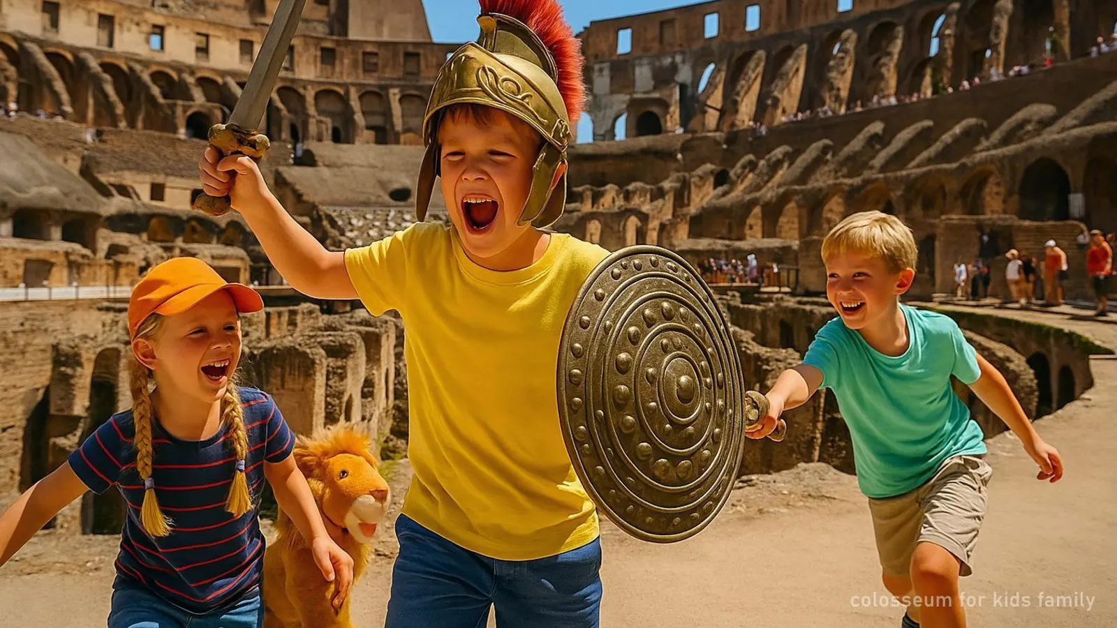 Rome: Colosseum for Kids, a Journey Among Gladiators and the Wonders of Rome — photo from the booking listing, Colosseum, Rome