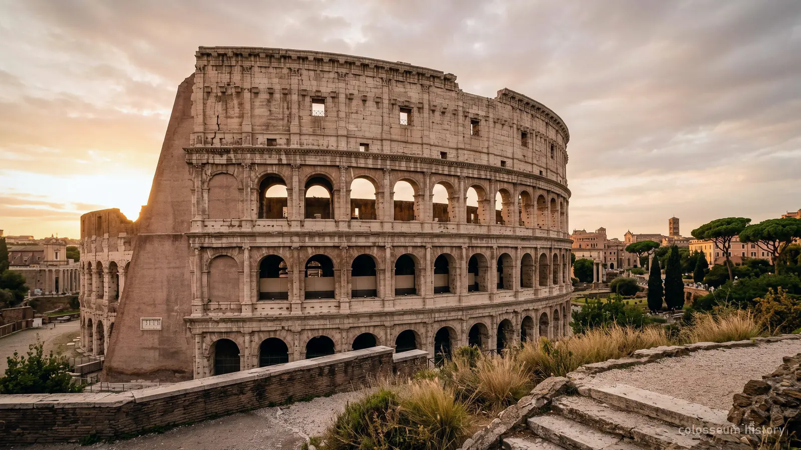 Colosseum, Rome: colosseum history: gladiators, construction and why it still stands